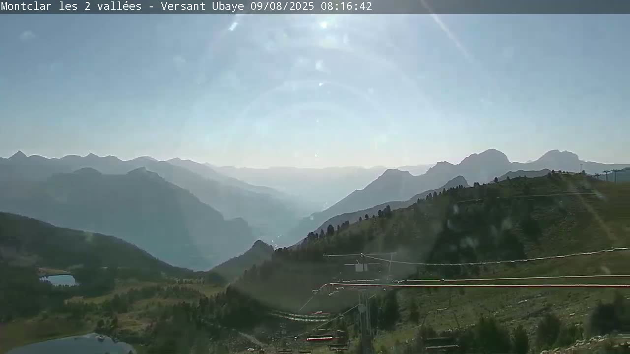 Saint Jaen, Montclar Summet Station les 2 Vallées ( Summit Station the 2 Valleys) & Fun Zone Live Cam - Digne-les-Bains, 	Alpes-de-Haute-Provence, Provence-Alpes-Côte d’Azur, France