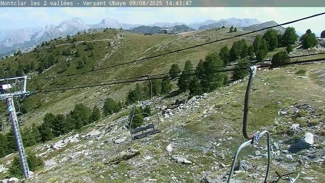 Saint Jaen, Montclar Summet Station les 2 Vallées ( Summit Station the 2 Valleys) & Fun Zone Live Cam - Digne-les-Bains, 	Alpes-de-Haute-Provence, Provence-Alpes-Côte d’Azur, France