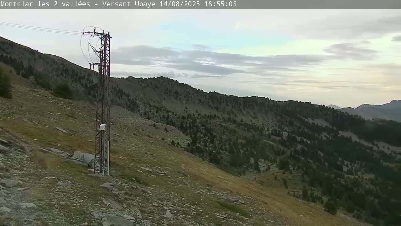 Saint Jaen, Montclar Summet Station les 2 Vallées ( Summit Station the 2 Valleys) & Fun Zone Live Cam - Digne-les-Bains, 	Alpes-de-Haute-Provence, Provence-Alpes-Côte d’Azur, France
