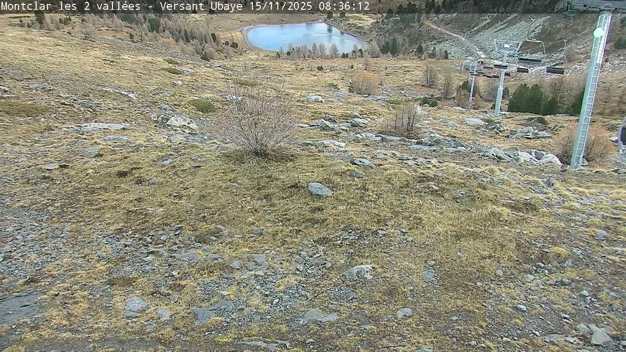 Saint Jaen, Montclar Summet Station les 2 Vallées ( Summit Station the 2 Valleys) & Fun Zone Live Cam - Digne-les-Bains, 	Alpes-de-Haute-Provence, Provence-Alpes-Côte d’Azur, France