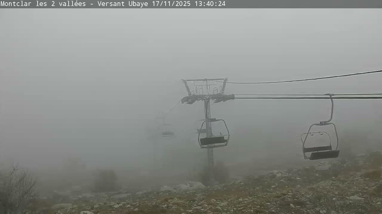 Saint Jaen, Montclar Summet Station les 2 Vallées ( Summit Station the 2 Valleys) & Fun Zone Live Cam - Digne-les-Bains, 	Alpes-de-Haute-Provence, Provence-Alpes-Côte d’Azur, France