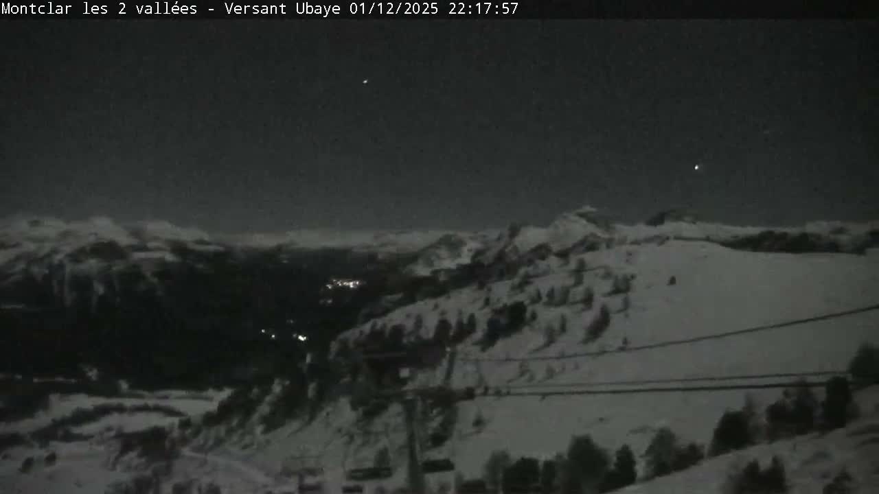 Saint Jaen, Montclar Summet Station les 2 Vallées ( Summit Station the 2 Valleys) & Fun Zone Live Cam - Digne-les-Bains, 	Alpes-de-Haute-Provence, Provence-Alpes-Côte d’Azur, France