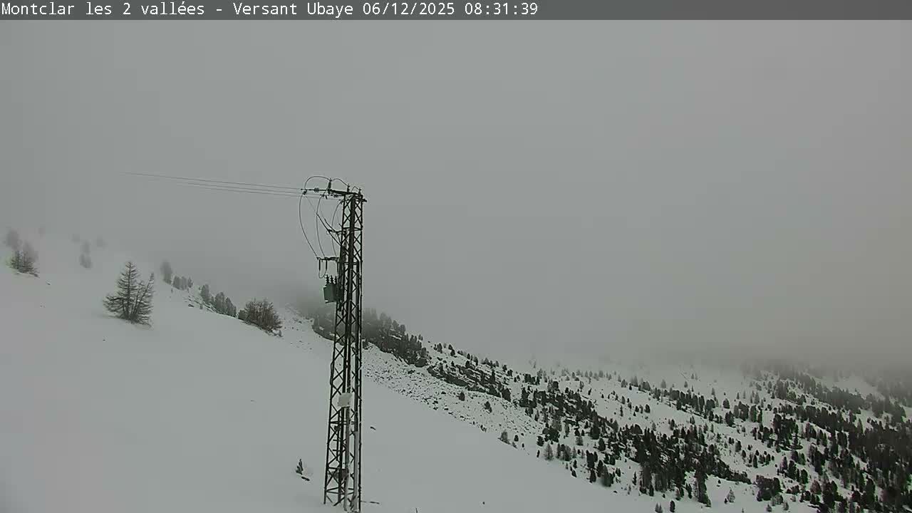 Saint Jaen, Montclar Summet Station les 2 Vallées ( Summit Station the 2 Valleys) & Fun Zone Live Cam - Digne-les-Bains, 	Alpes-de-Haute-Provence, Provence-Alpes-Côte d’Azur, France