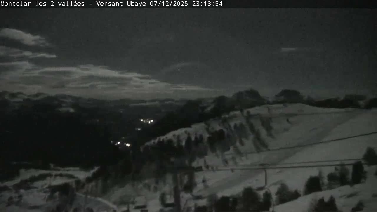 Saint Jaen, Montclar Summet Station les 2 Vallées ( Summit Station the 2 Valleys) & Fun Zone Live Cam - Digne-les-Bains, 	Alpes-de-Haute-Provence, Provence-Alpes-Côte d’Azur, France