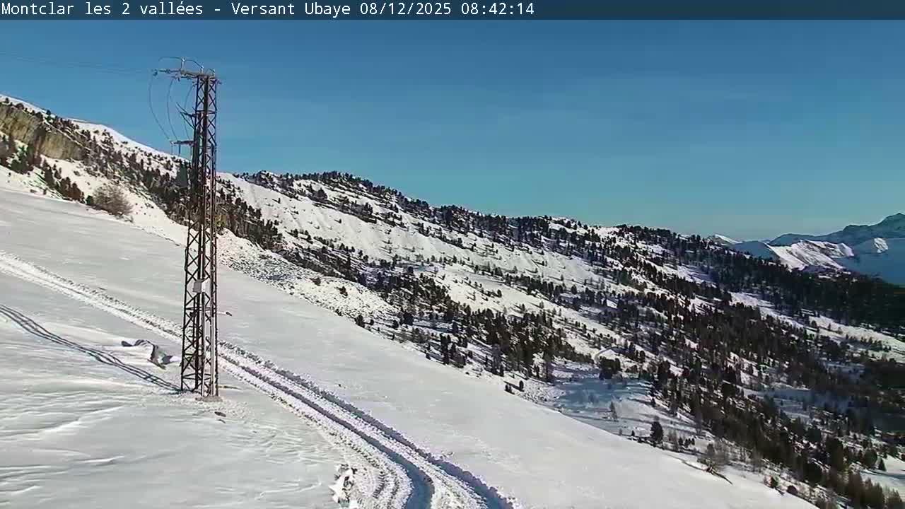 Saint Jaen, Montclar Summet Station les 2 Vallées ( Summit Station the 2 Valleys) & Fun Zone Live Cam - Digne-les-Bains, 	Alpes-de-Haute-Provence, Provence-Alpes-Côte d’Azur, France