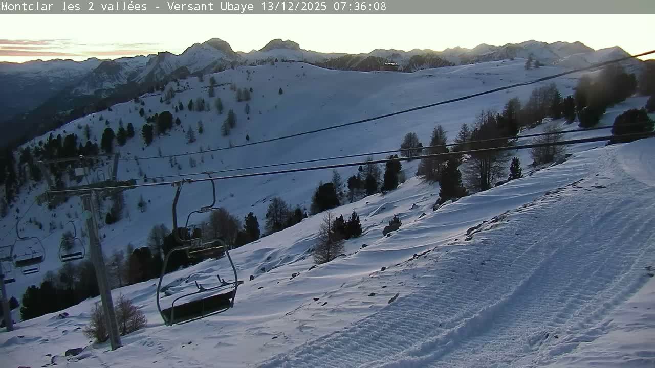 Saint Jaen, Montclar Summet Station les 2 Vallées ( Summit Station the 2 Valleys) & Fun Zone Live Cam - Digne-les-Bains, 	Alpes-de-Haute-Provence, Provence-Alpes-Côte d’Azur, France