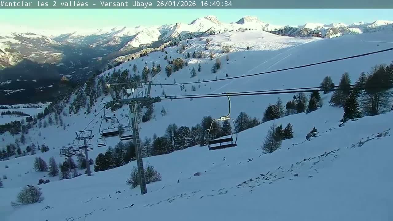 Saint Jaen, Montclar Summet Station les 2 Vallées ( Summit Station the 2 Valleys) & Fun Zone Live Cam - Digne-les-Bains, 	Alpes-de-Haute-Provence, Provence-Alpes-Côte d’Azur, France