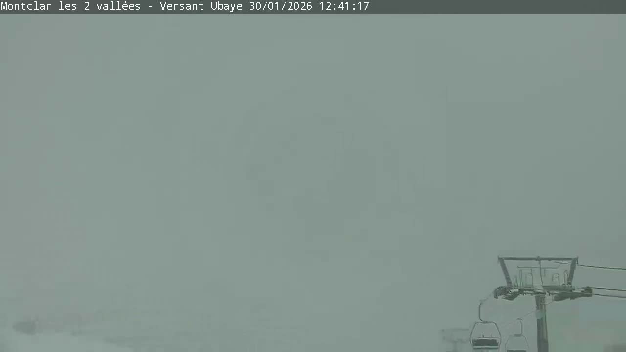 Saint Jaen, Montclar Summet Station les 2 Vallées ( Summit Station the 2 Valleys) & Fun Zone Live Cam - Digne-les-Bains, 	Alpes-de-Haute-Provence, Provence-Alpes-Côte d’Azur, France