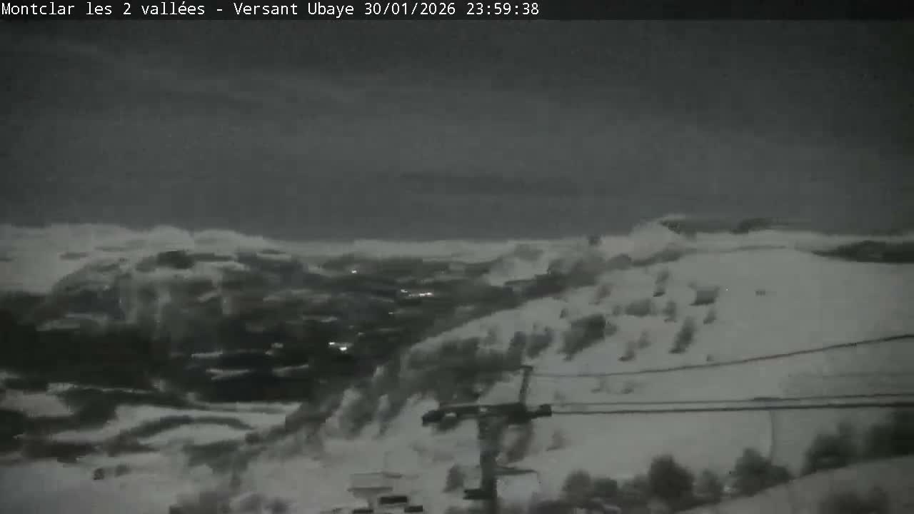 Saint Jaen, Montclar Summet Station les 2 Vallées ( Summit Station the 2 Valleys) & Fun Zone Live Cam - Digne-les-Bains, 	Alpes-de-Haute-Provence, Provence-Alpes-Côte d’Azur, France