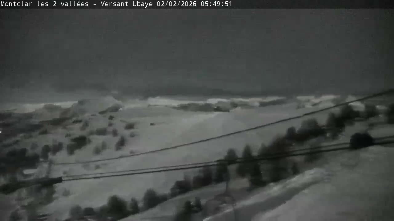 Saint Jaen, Montclar Summet Station les 2 Vallées ( Summit Station the 2 Valleys) & Fun Zone Live Cam - Digne-les-Bains, 	Alpes-de-Haute-Provence, Provence-Alpes-Côte d’Azur, France