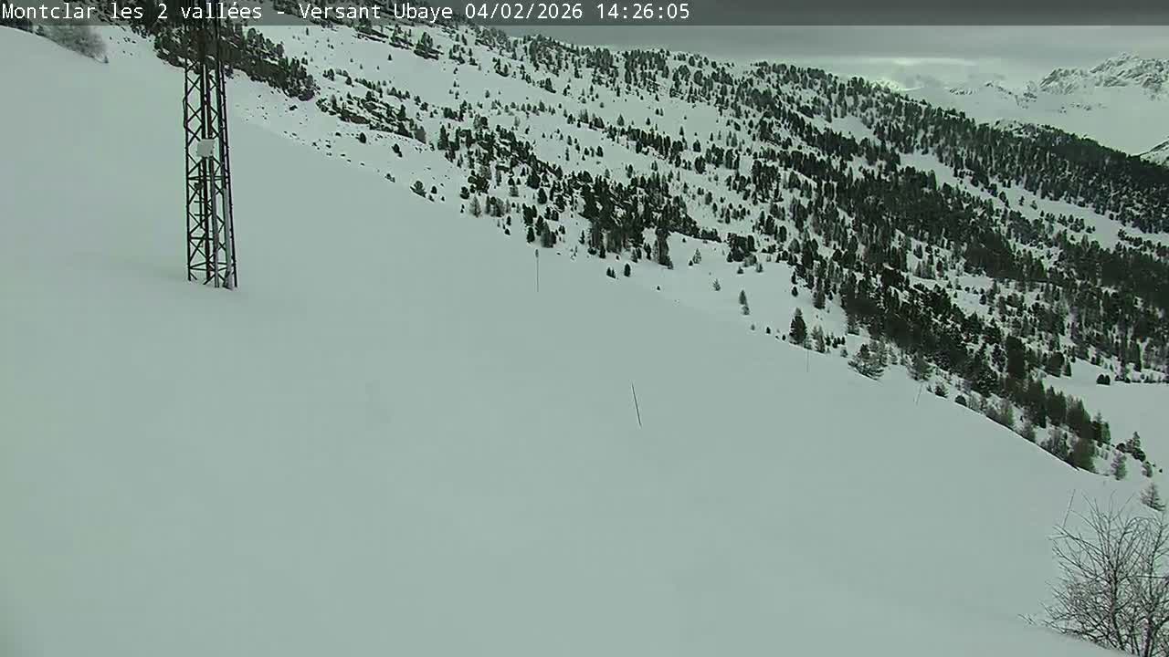 Saint Jaen, Montclar Summet Station les 2 Vallées ( Summit Station the 2 Valleys) & Fun Zone Live Cam - Digne-les-Bains, 	Alpes-de-Haute-Provence, Provence-Alpes-Côte d’Azur, France