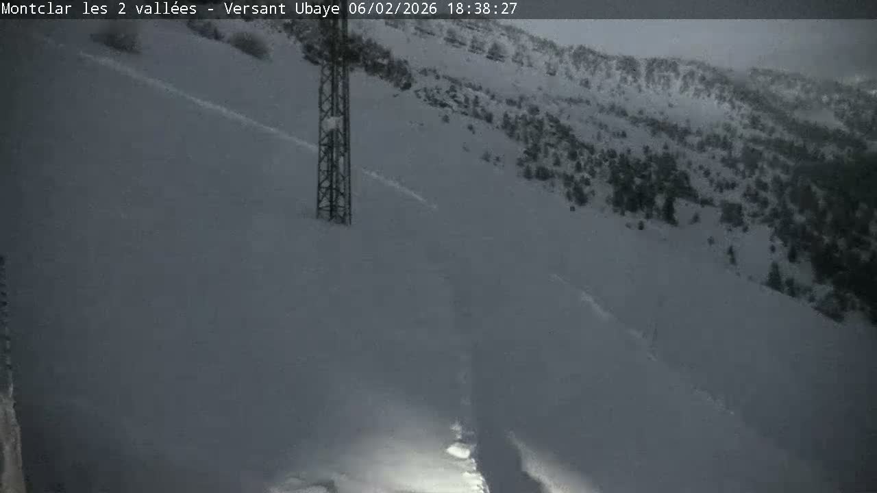 Saint Jaen, Montclar Summet Station les 2 Vallées ( Summit Station the 2 Valleys) & Fun Zone Live Cam - Digne-les-Bains, 	Alpes-de-Haute-Provence, Provence-Alpes-Côte d’Azur, France