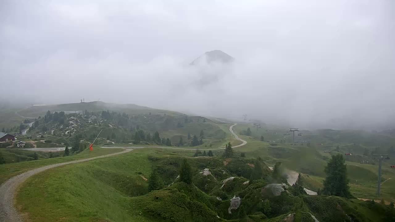 La Plagne Villages from  Bergerie 2184 m View Live Cam -  Bourg-Saint-Maurice, Savoie, Auvergne-Rhône-Alpes, France