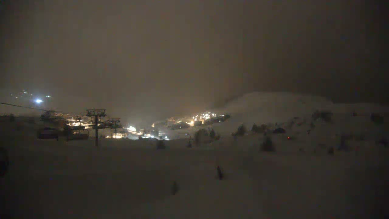 La Plagne Villages from  Bergerie 2184 m View Live Cam -  Bourg-Saint-Maurice, Savoie, Auvergne-Rhône-Alpes, France