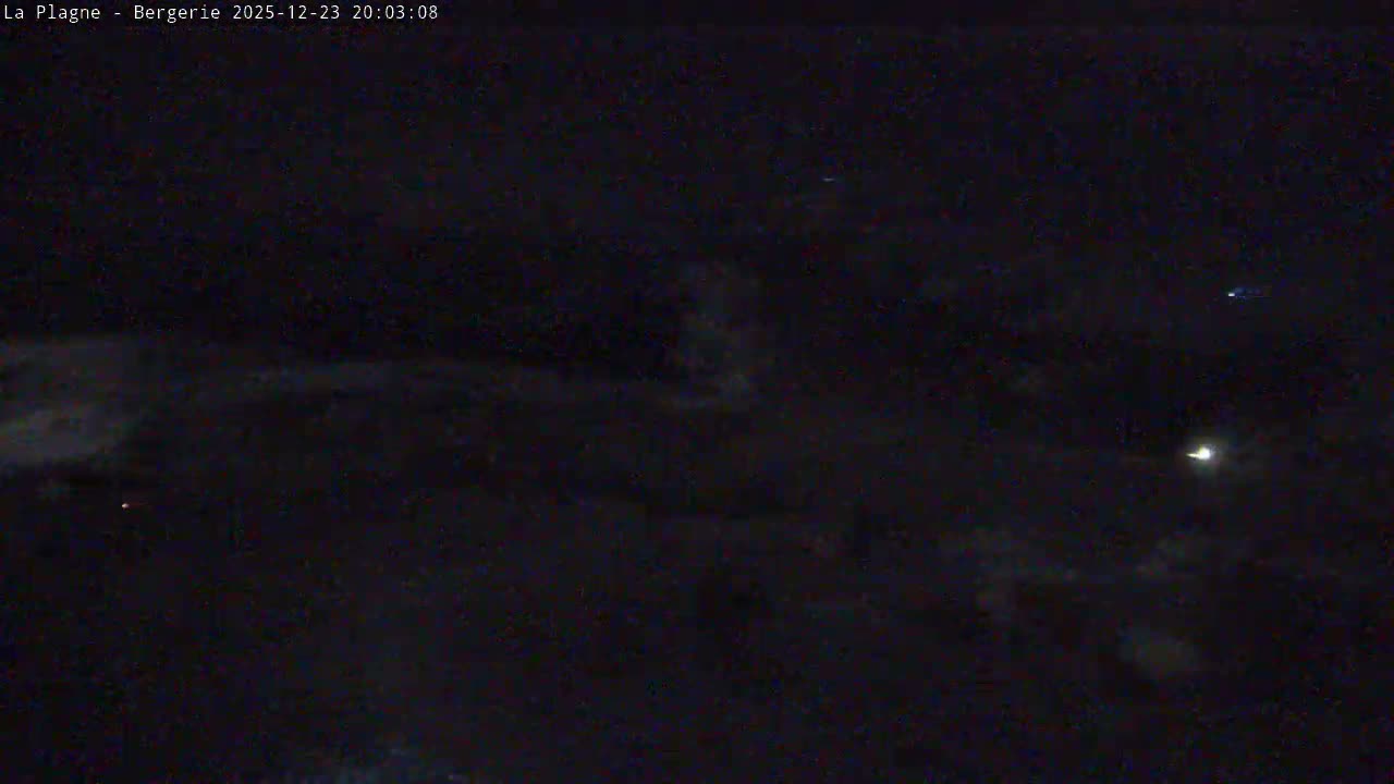 La Plagne Villages from  Bergerie 2184 m View Live Cam -  Bourg-Saint-Maurice, Savoie, Auvergne-Rhône-Alpes, France