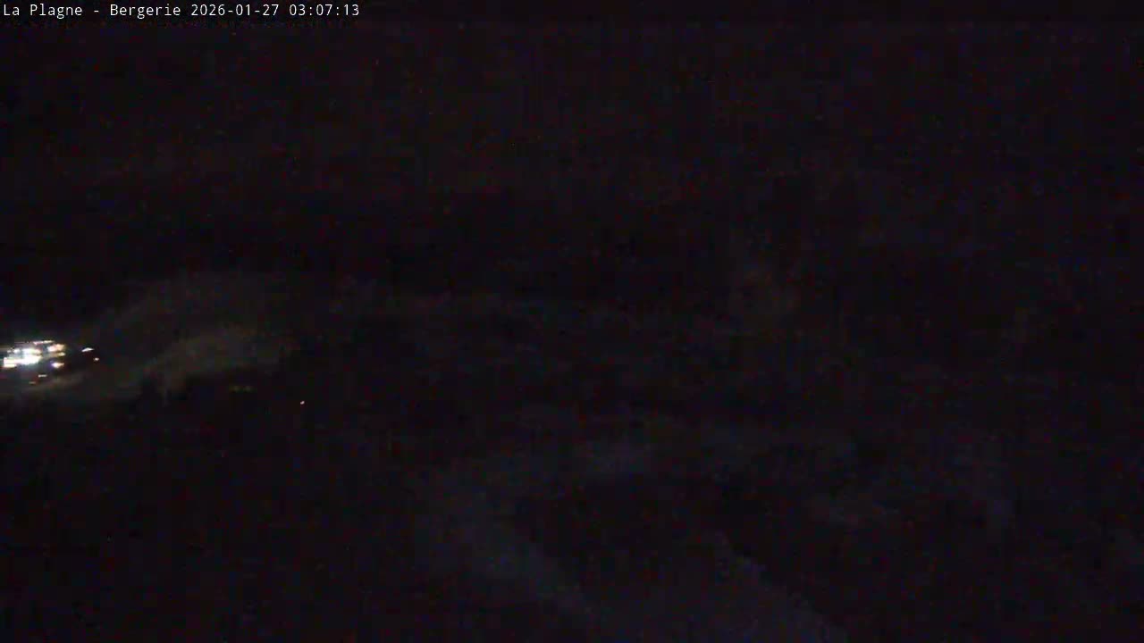 La Plagne Villages from  Bergerie 2184 m View Live Cam -  Bourg-Saint-Maurice, Savoie, Auvergne-Rhône-Alpes, France
