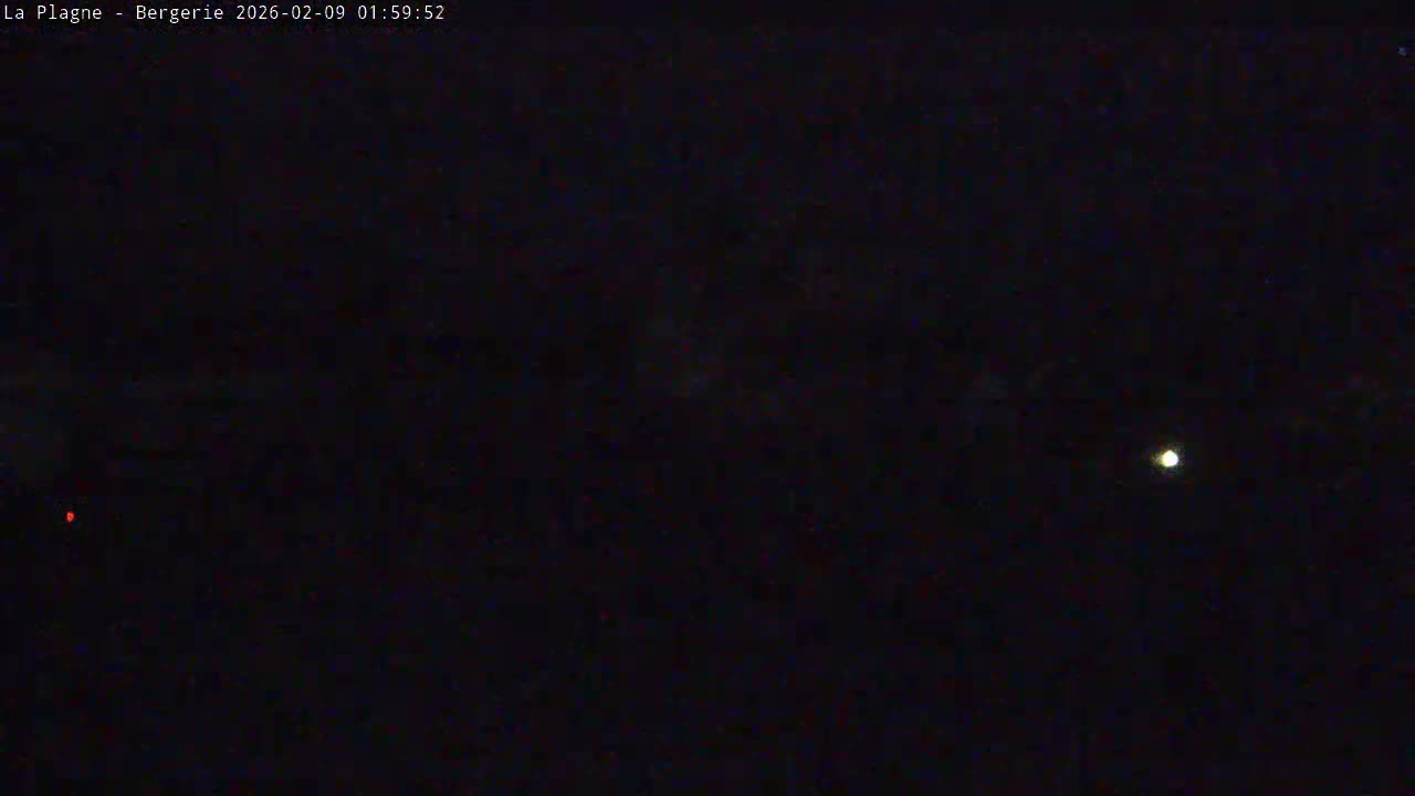 La Plagne Villages from  Bergerie 2184 m View Live Cam -  Bourg-Saint-Maurice, Savoie, Auvergne-Rhône-Alpes, France
