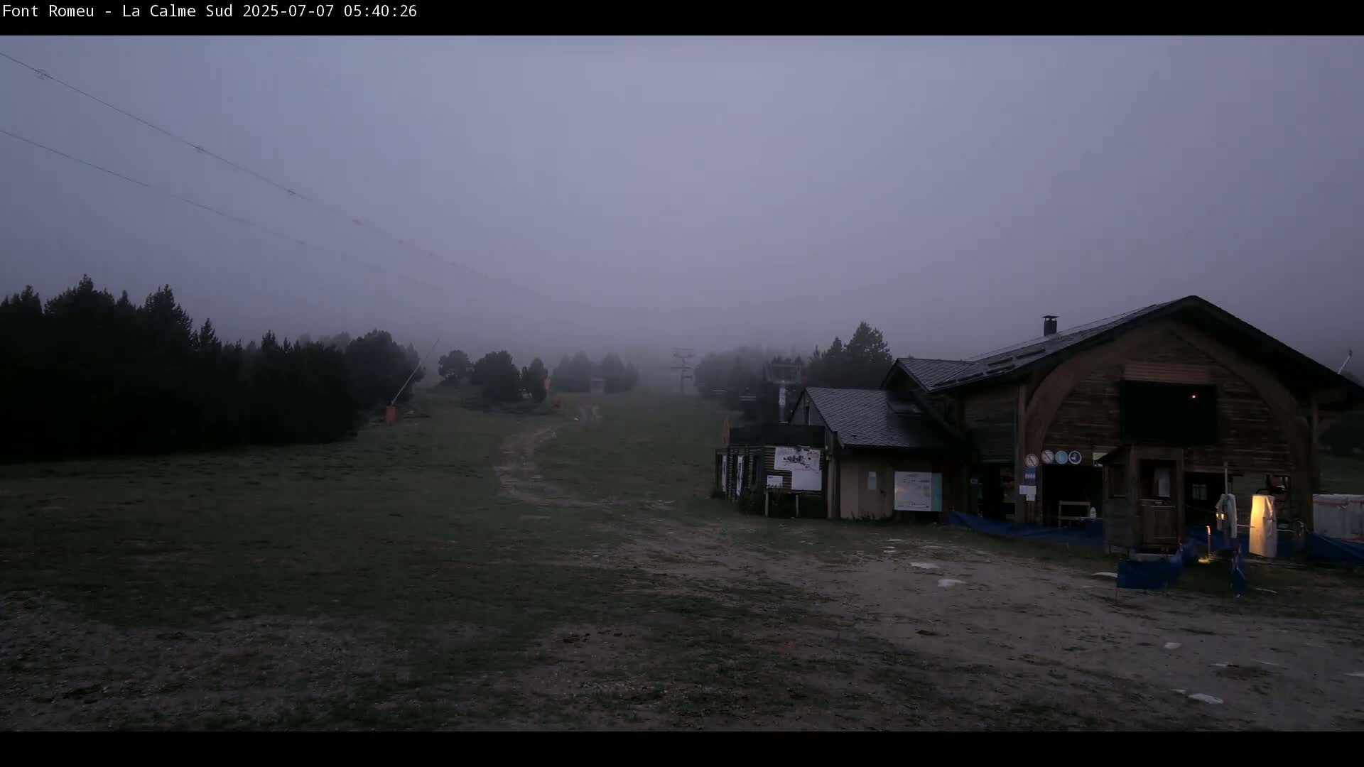 Font Romeu, Refuge de Calme Area North View Live Cam - Prades, Pyrenees-Orientales, Occitanie, France