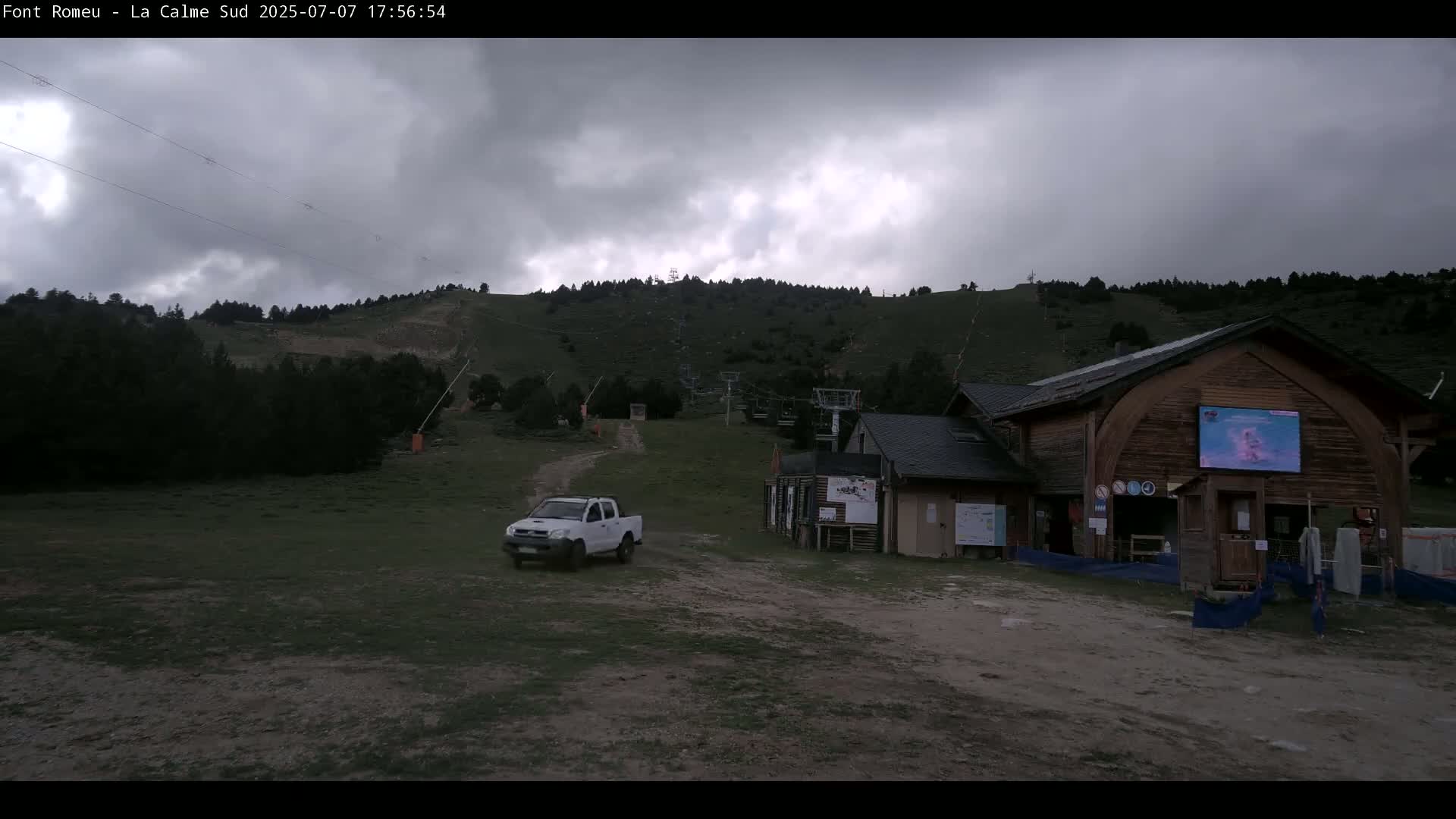 Font Romeu, Refuge de Calme Area North View Live Cam - Prades, Pyrenees-Orientales, Occitanie, France