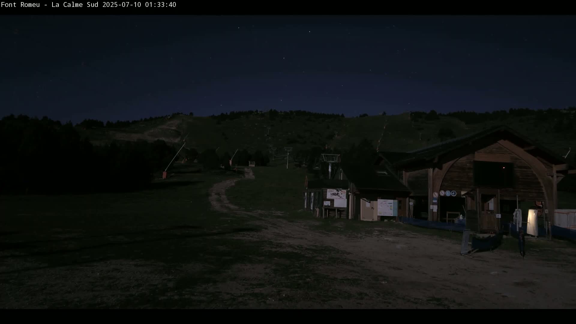 Font Romeu, Refuge de Calme Area North View Live Cam - Prades, Pyrenees-Orientales, Occitanie, France