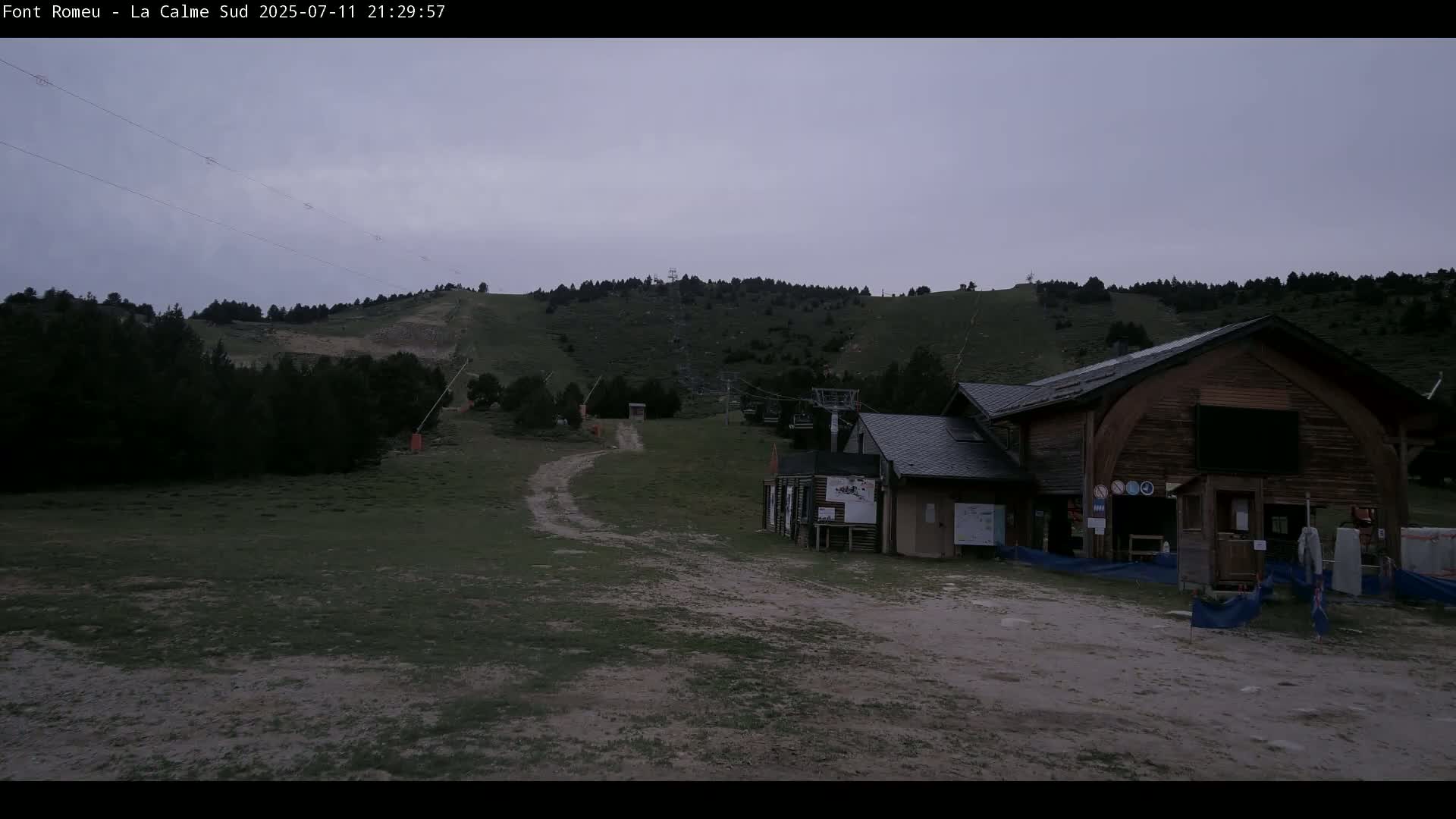 Font Romeu, Refuge de Calme Area North View Live Cam - Prades, Pyrenees-Orientales, Occitanie, France