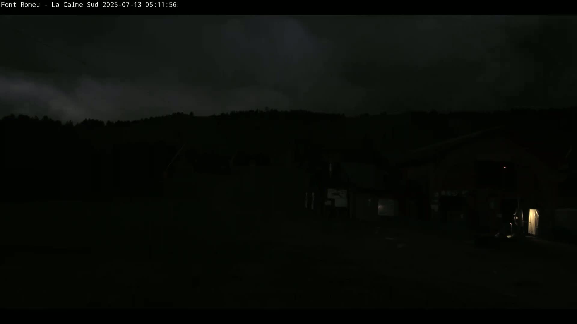 Font Romeu, Refuge de Calme Area North View Live Cam - Prades, Pyrenees-Orientales, Occitanie, France