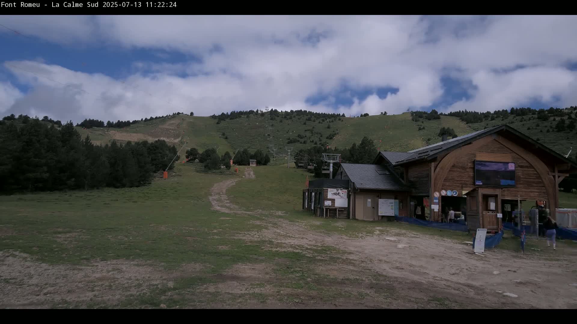 Font Romeu, Refuge de Calme Area North View Live Cam - Prades, Pyrenees-Orientales, Occitanie, France