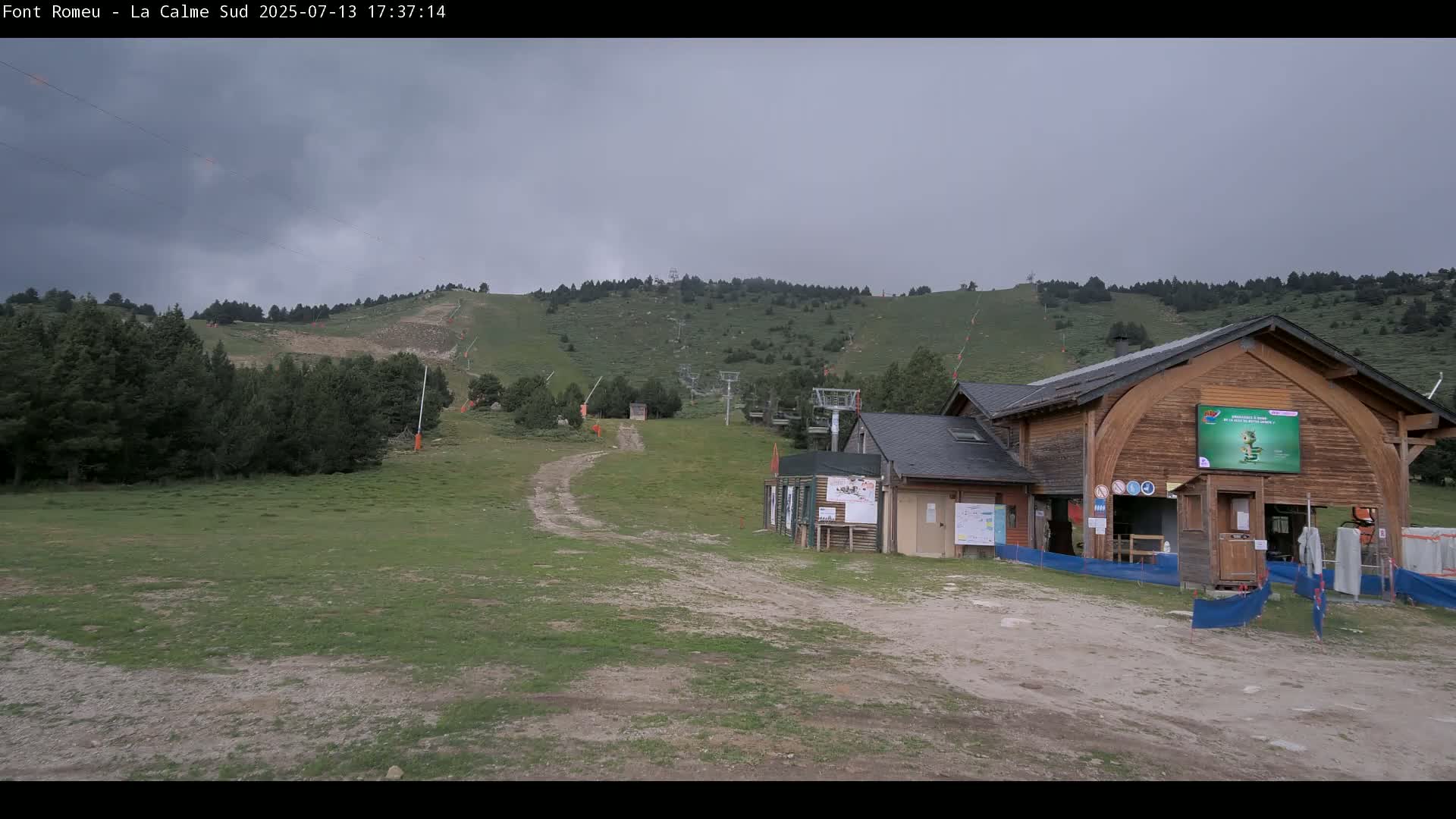 Font Romeu, Refuge de Calme Area North View Live Cam - Prades, Pyrenees-Orientales, Occitanie, France