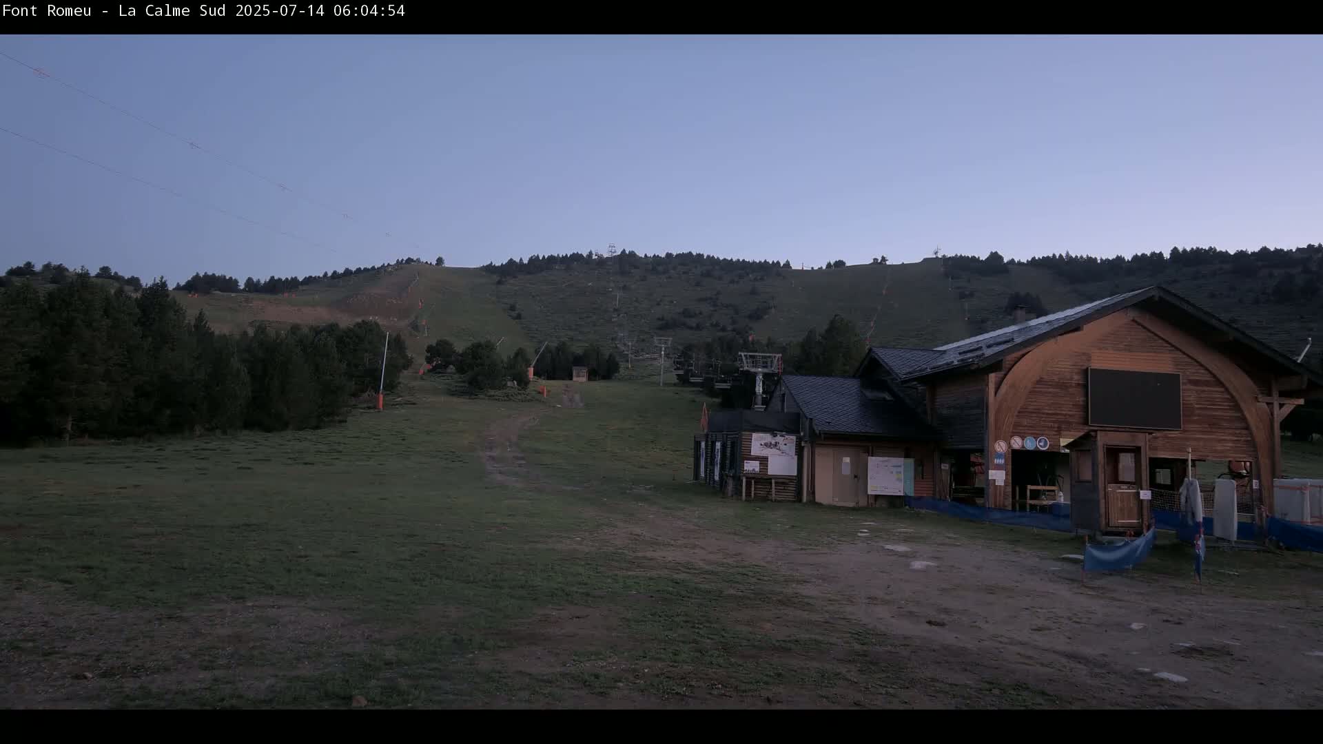 Font Romeu, Refuge de Calme Area North View Live Cam - Prades, Pyrenees-Orientales, Occitanie, France