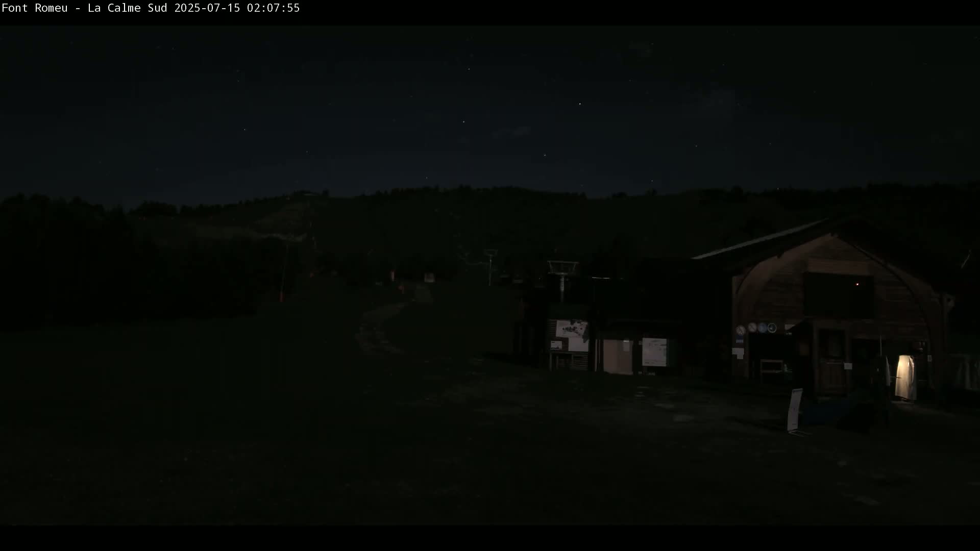 Font Romeu, Refuge de Calme Area North View Live Cam - Prades, Pyrenees-Orientales, Occitanie, France