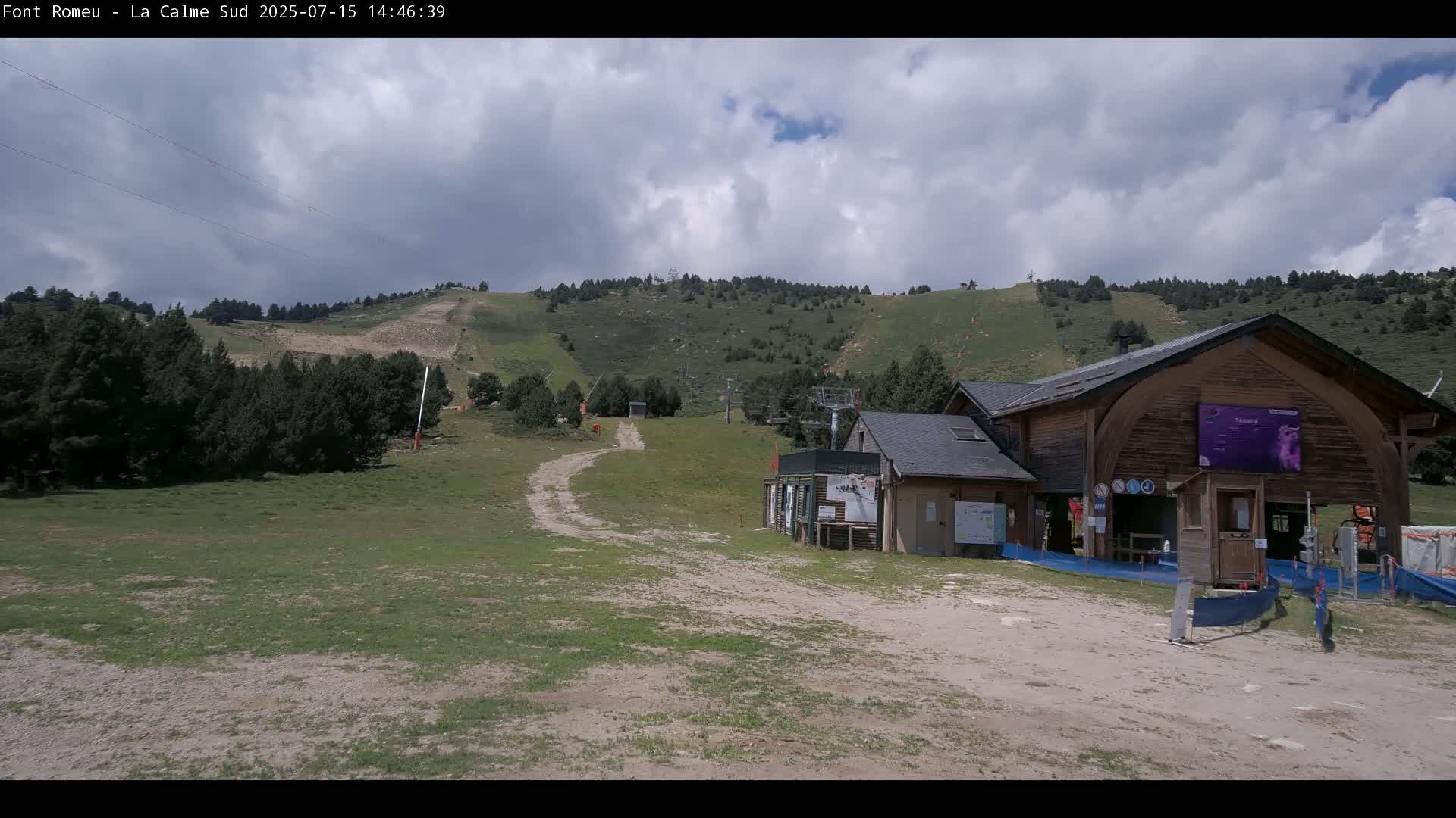 Font Romeu, Refuge de Calme Area North View Live Cam - Prades, Pyrenees-Orientales, Occitanie, France
