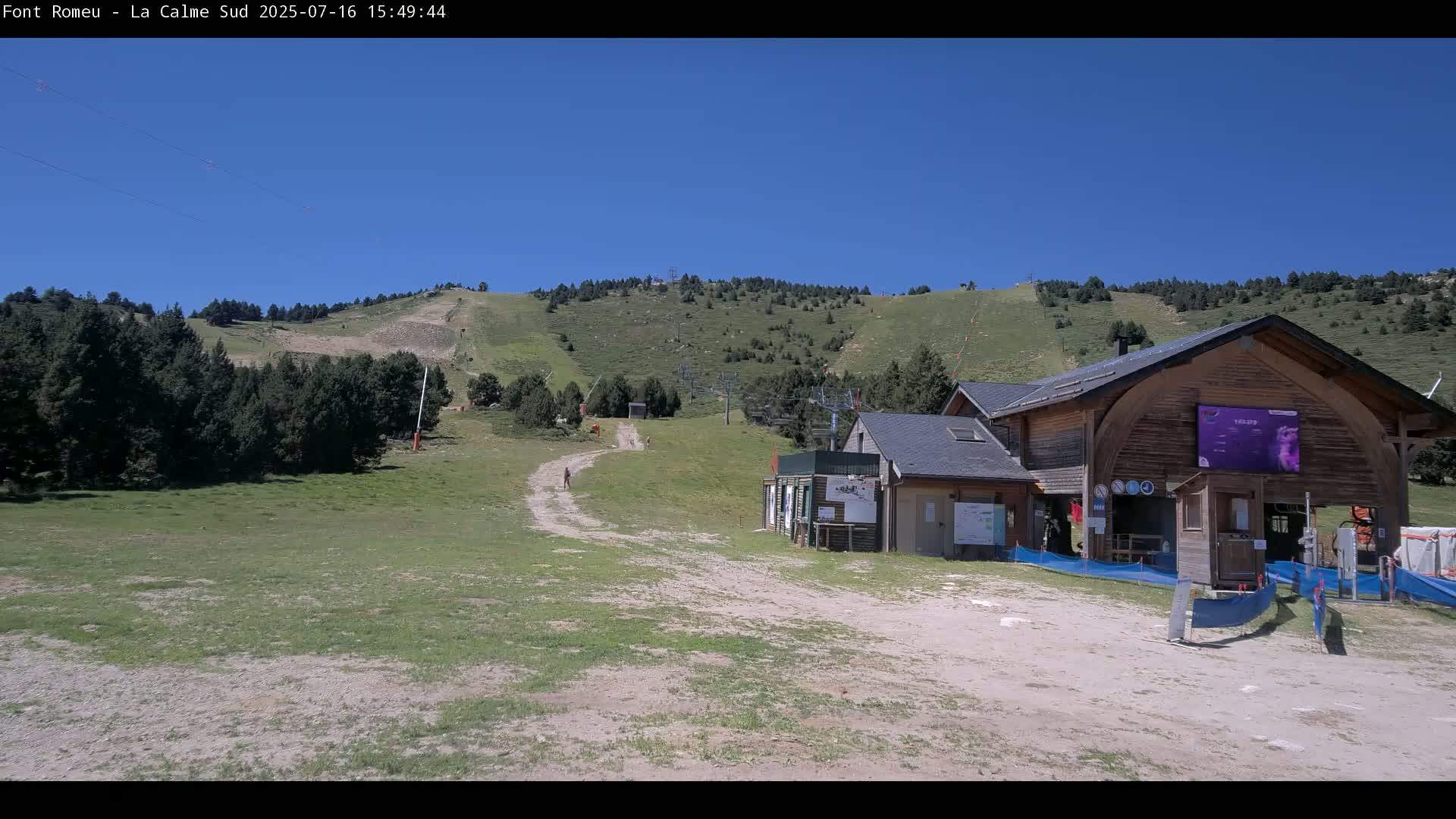 Font Romeu, Refuge de Calme Area North View Live Cam - Prades, Pyrenees-Orientales, Occitanie, France