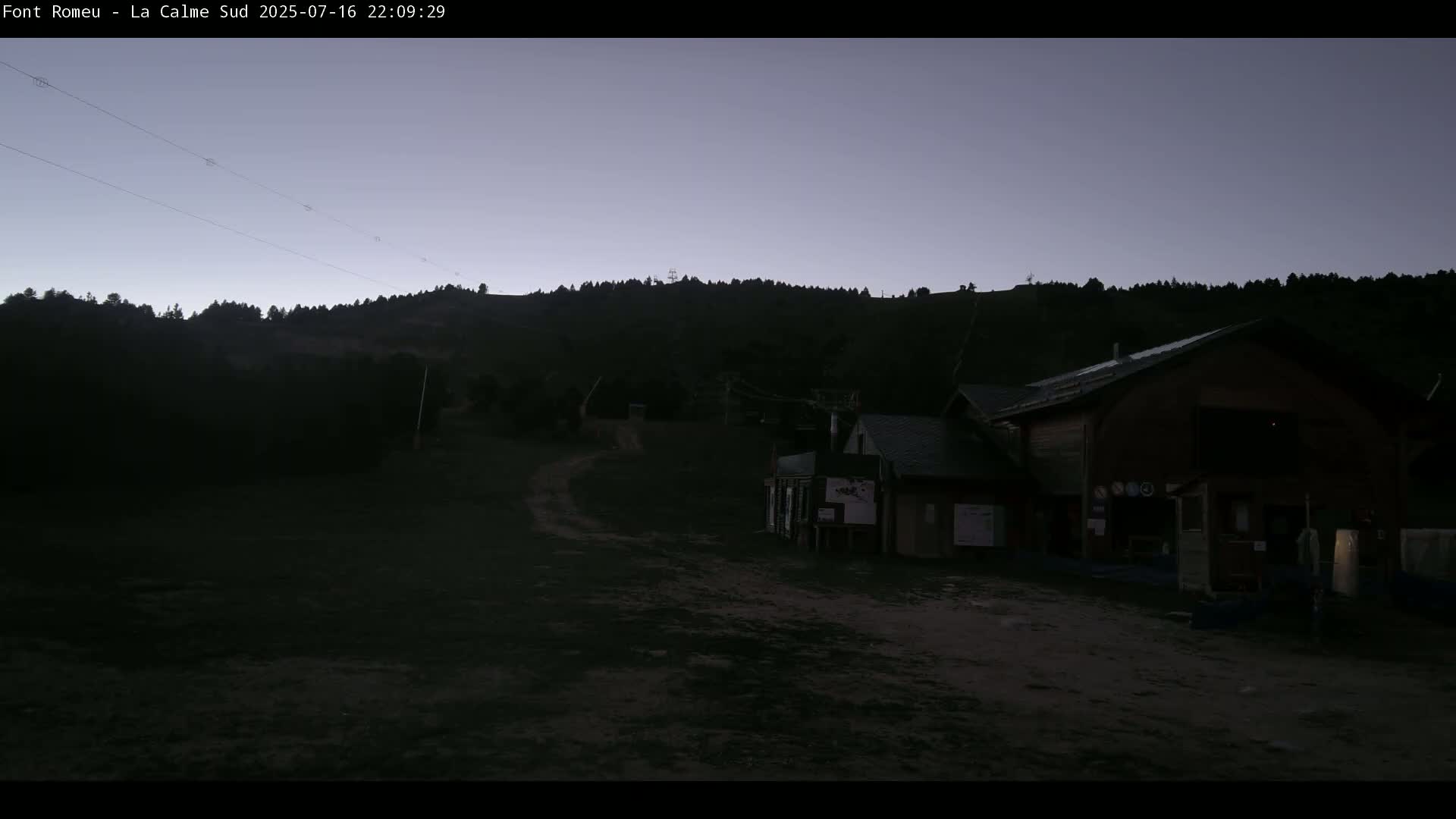 Font Romeu, Refuge de Calme Area North View Live Cam - Prades, Pyrenees-Orientales, Occitanie, France