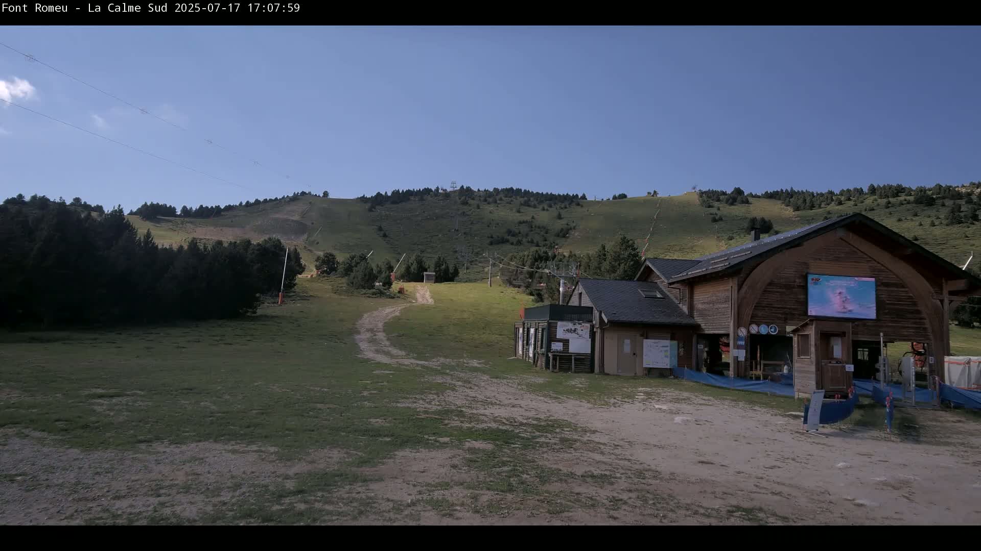 Font Romeu, Refuge de Calme Area North View Live Cam - Prades, Pyrenees-Orientales, Occitanie, France