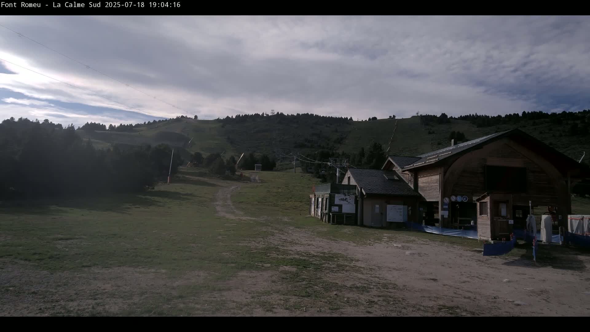 Font Romeu, Refuge de Calme Area North View Live Cam - Prades, Pyrenees-Orientales, Occitanie, France