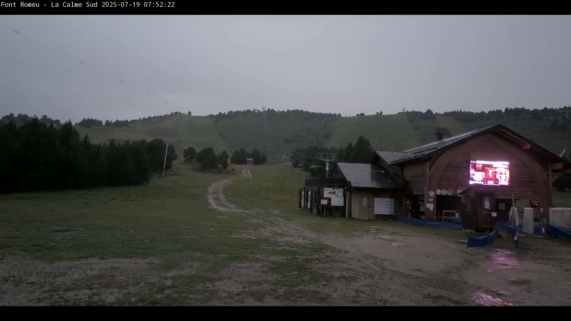 Font Romeu, Refuge de Calme Area North View Live Cam - Prades, Pyrenees-Orientales, Occitanie, France