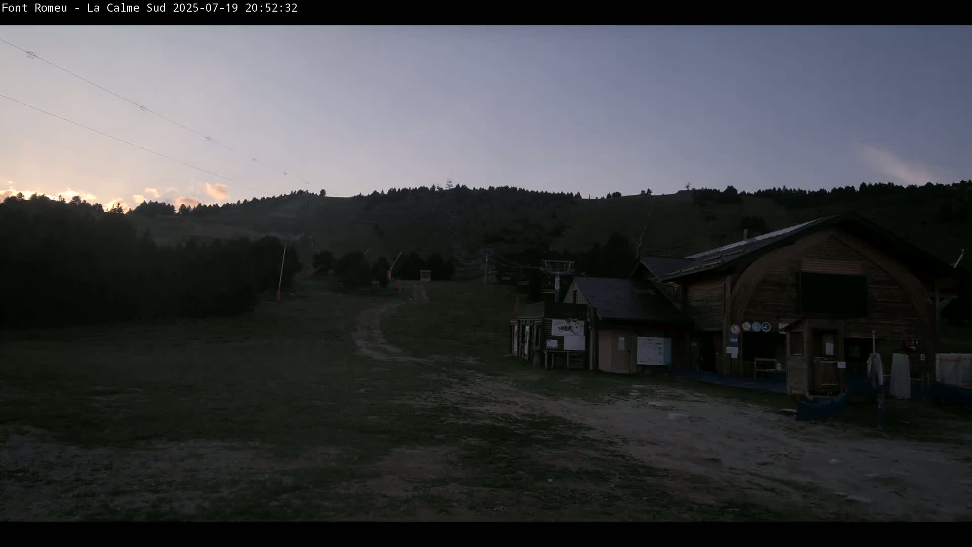 Font Romeu, Refuge de Calme Area North View Live Cam - Prades, Pyrenees-Orientales, Occitanie, France