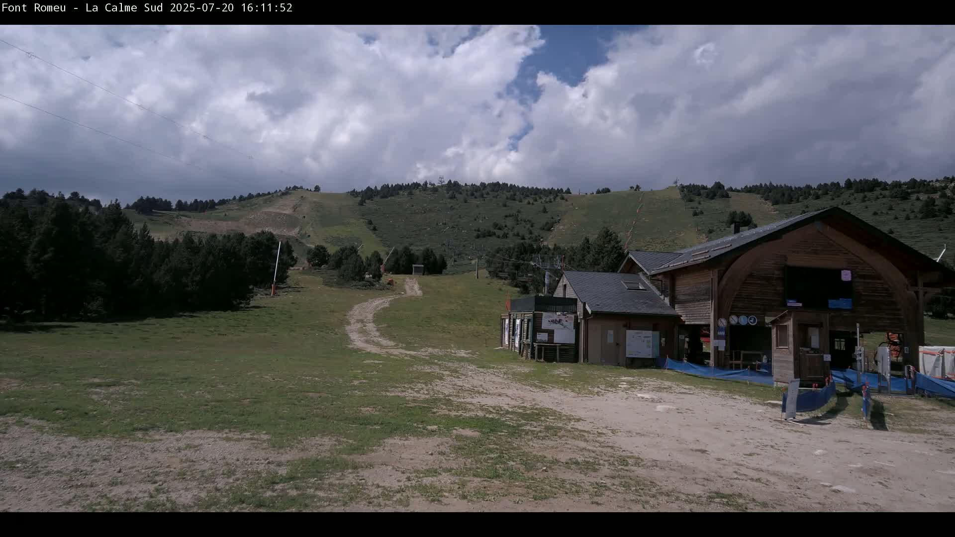 Font Romeu, Refuge de Calme Area North View Live Cam - Prades, Pyrenees-Orientales, Occitanie, France