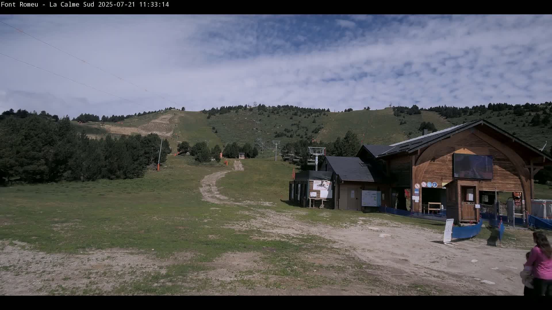 Font Romeu, Refuge de Calme Area North View Live Cam - Prades, Pyrenees-Orientales, Occitanie, France