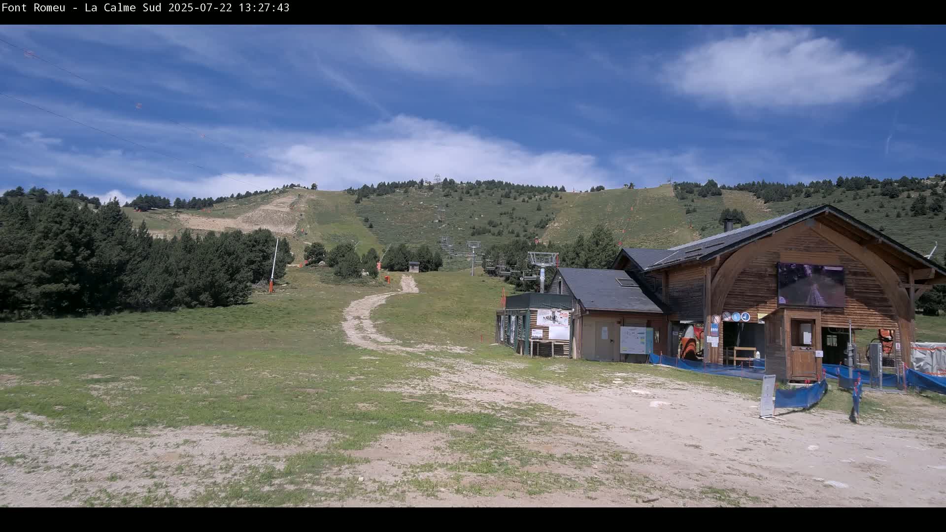 Font Romeu, Refuge de Calme Area North View Live Cam - Prades, Pyrenees-Orientales, Occitanie, France