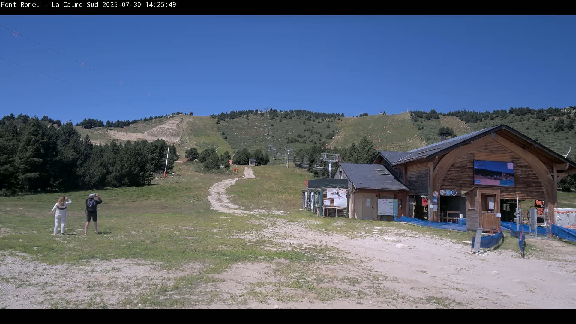 Font Romeu, Refuge de Calme Area North View Live Cam - Prades, Pyrenees-Orientales, Occitanie, France