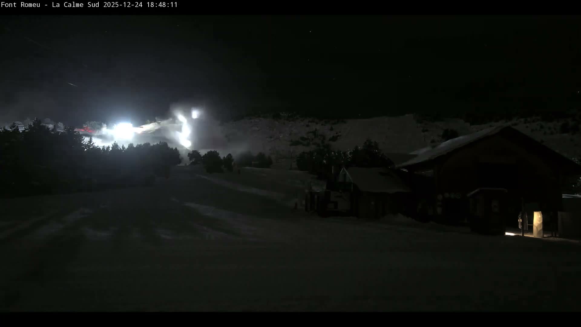 Font Romeu, Refuge de Calme Area North View Live Cam - Prades, Pyrenees-Orientales, Occitanie, France