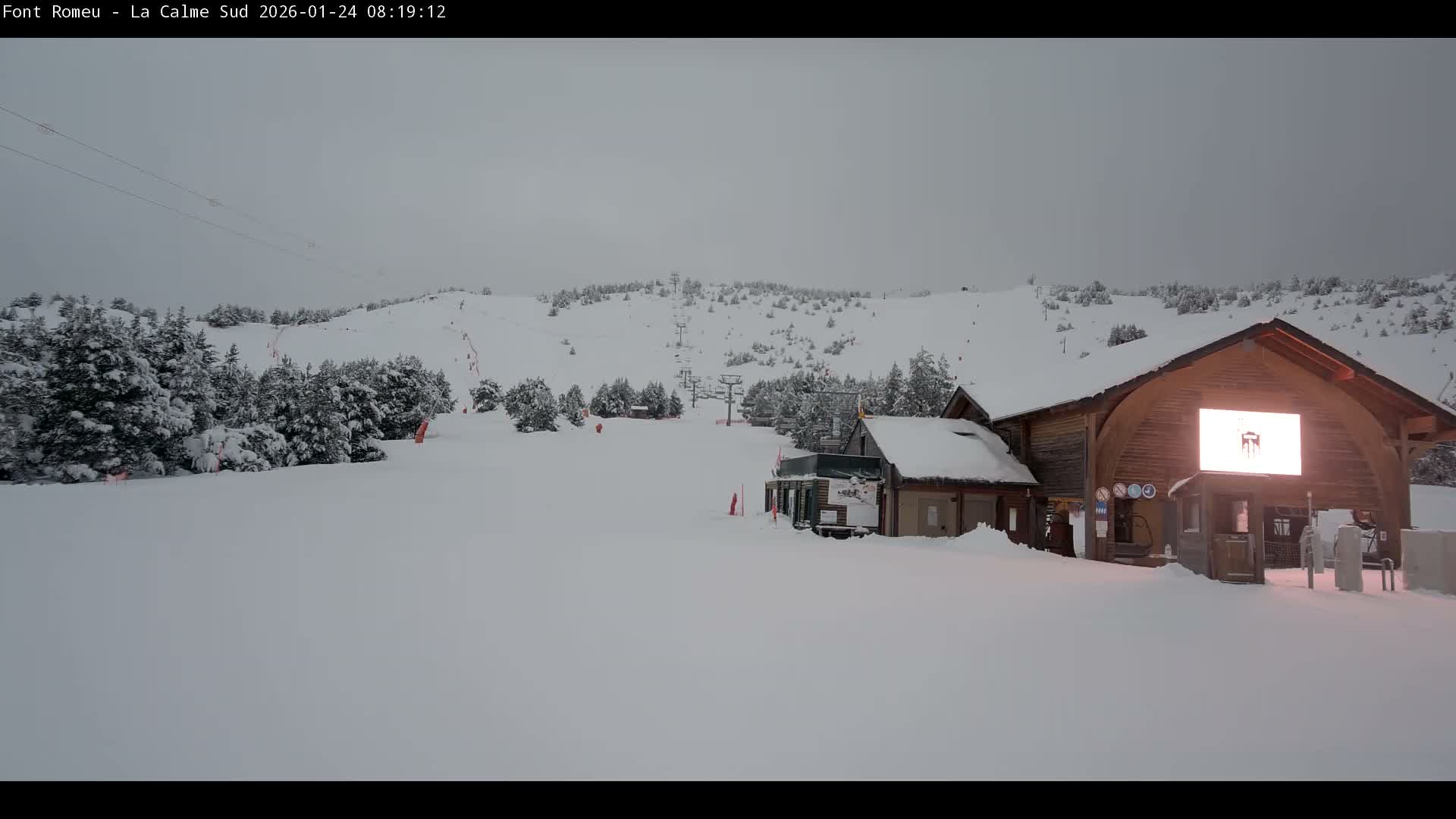 Font Romeu, Refuge de Calme Area North View Live Cam - Prades, Pyrenees-Orientales, Occitanie, France