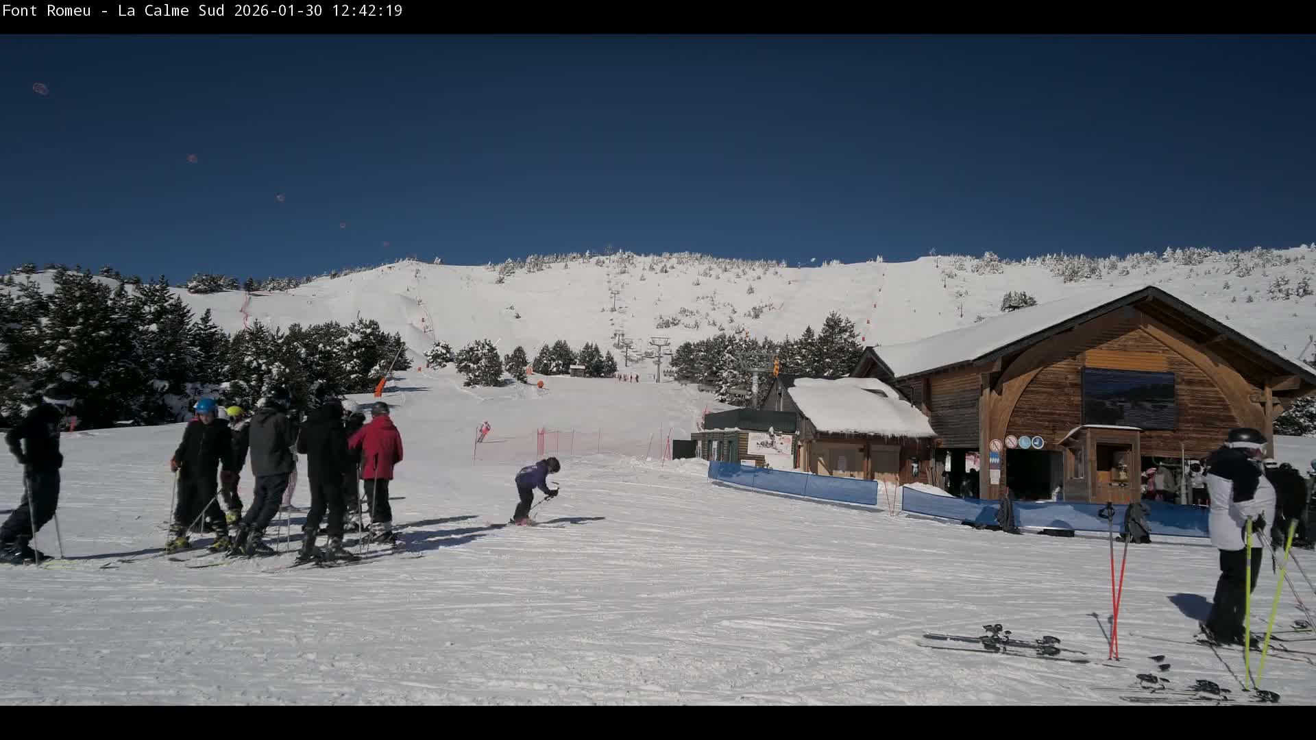 Font Romeu, Refuge de Calme Area North View Live Cam - Prades, Pyrenees-Orientales, Occitanie, France