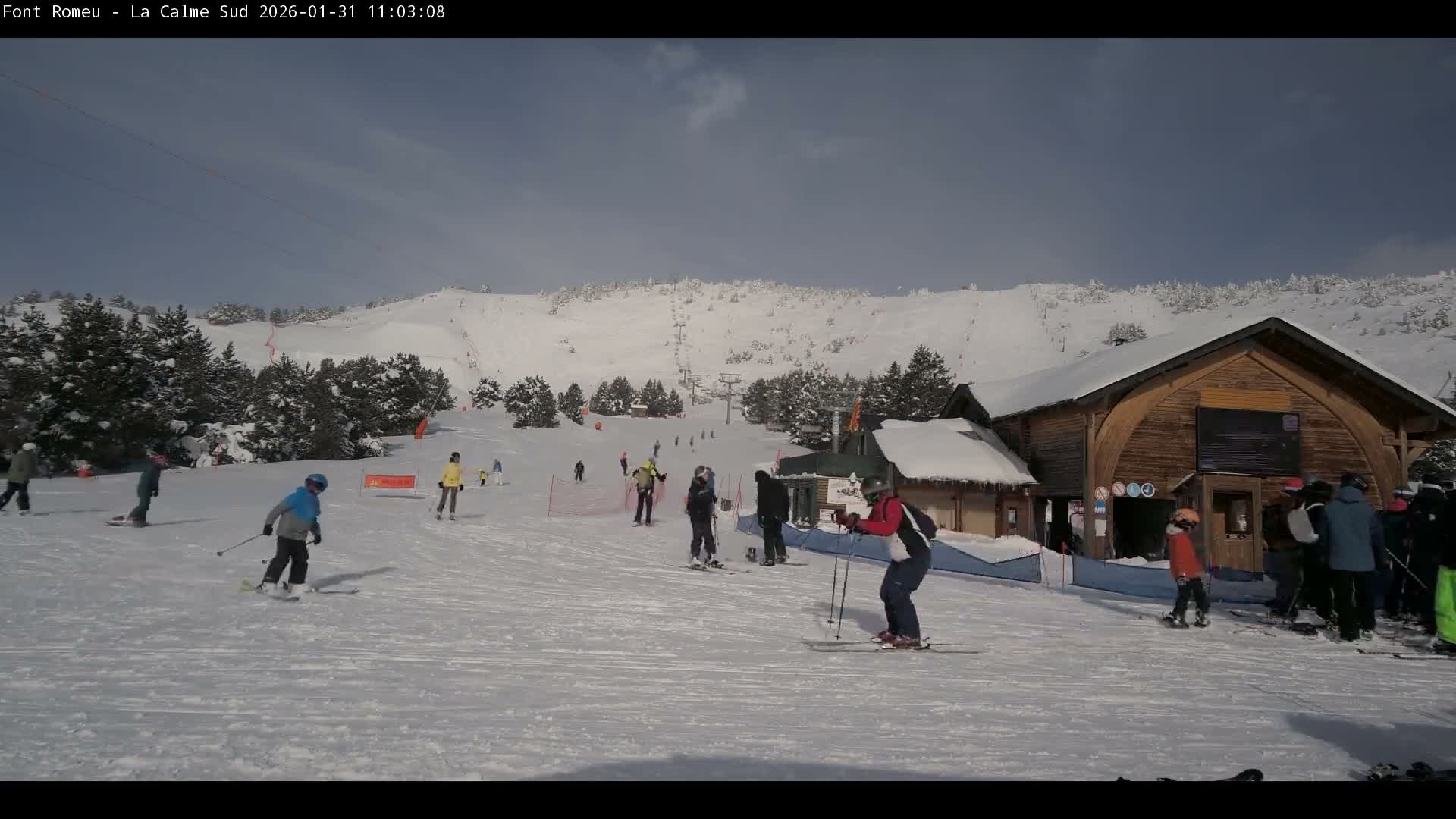 Font Romeu, Refuge de Calme Area North View Live Cam - Prades, Pyrenees-Orientales, Occitanie, France