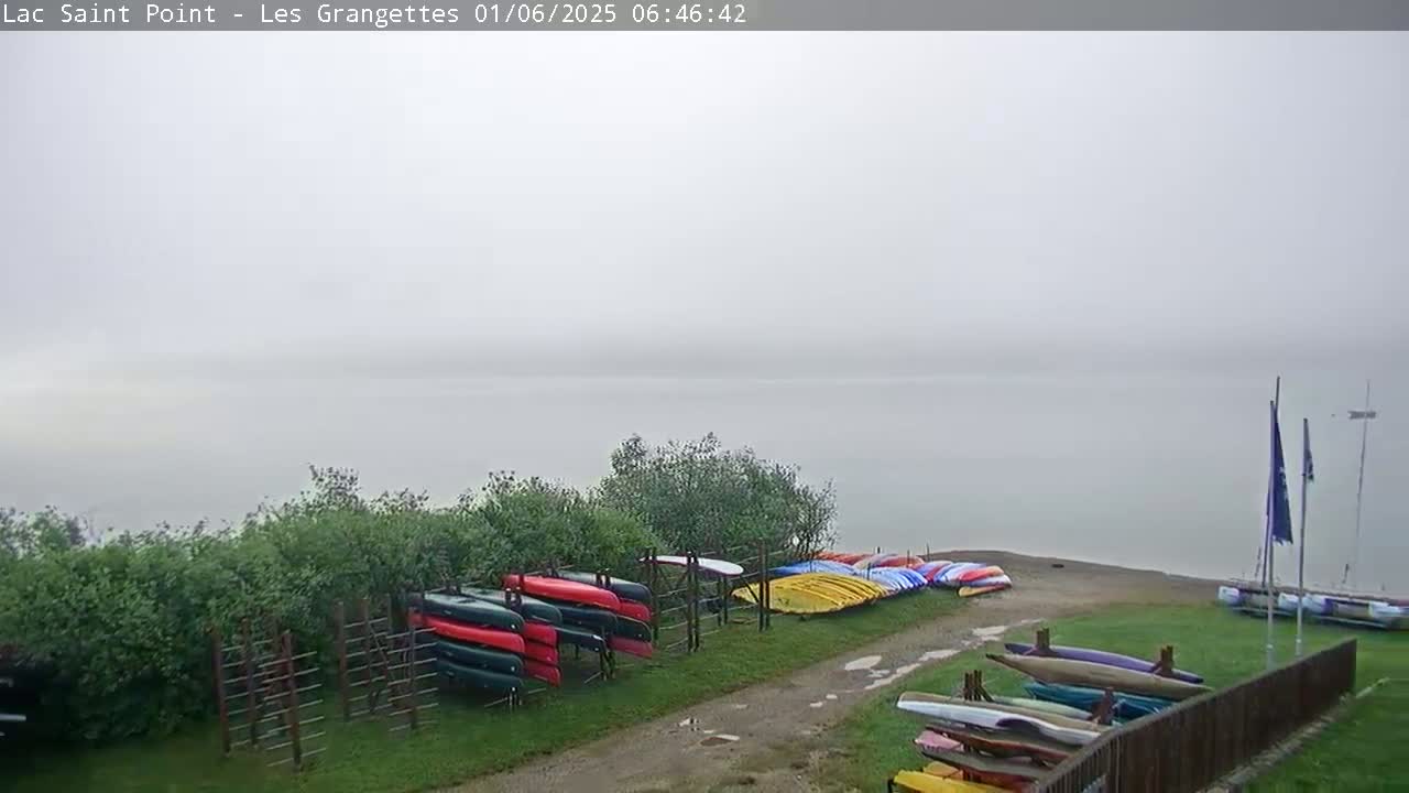 Les Grangettes, Lac de Saint Point Lake Live Cam - Pontarlier, Doubs, Bourgogne-Franche-Comté, France