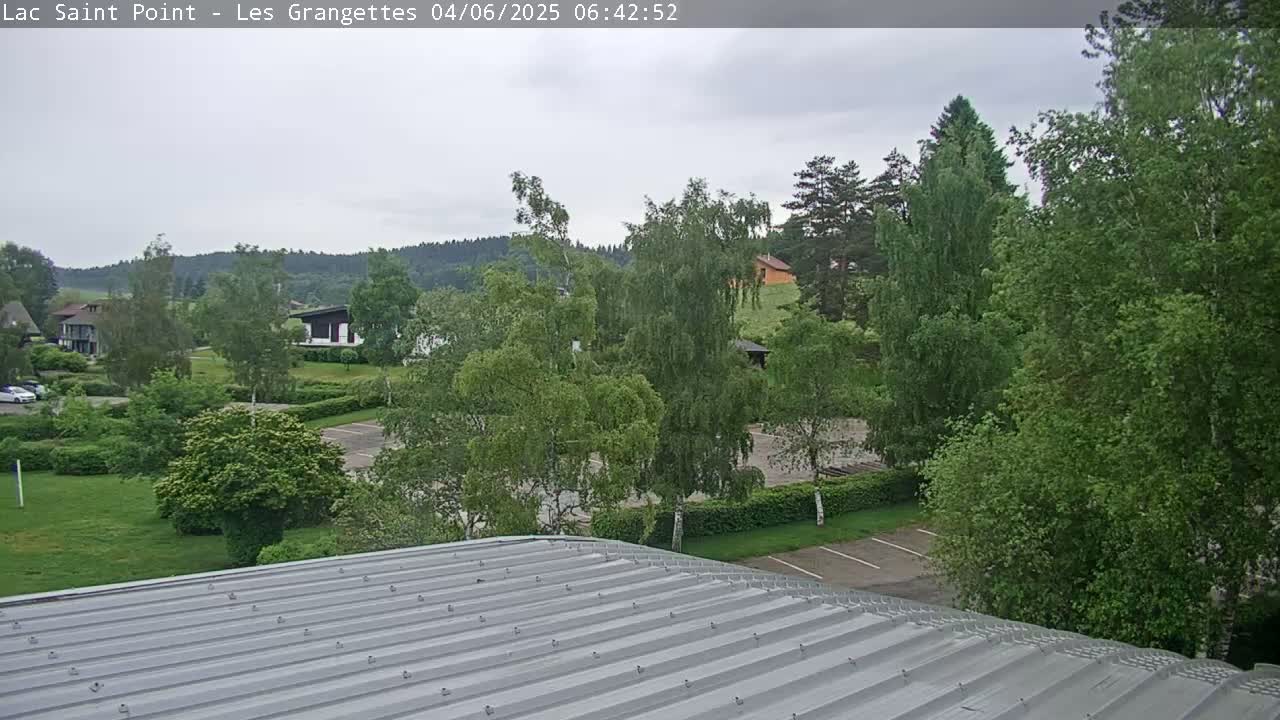Les Grangettes, Lac de Saint Point Lake Live Cam - Pontarlier, Doubs, Bourgogne-Franche-Comté, France
