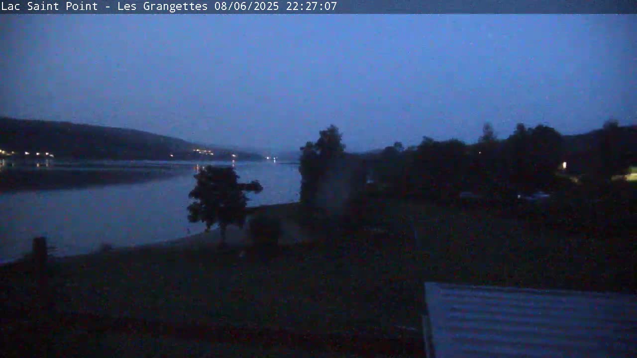 Les Grangettes, Lac de Saint Point Lake Live Cam - Pontarlier, Doubs, Bourgogne-Franche-Comté, France