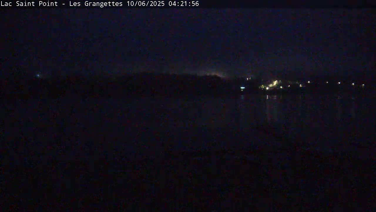 Les Grangettes, Lac de Saint Point Lake Live Cam - Pontarlier, Doubs, Bourgogne-Franche-Comté, France