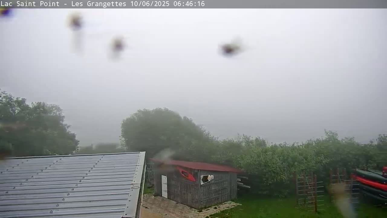 Les Grangettes, Lac de Saint Point Lake Live Cam - Pontarlier, Doubs, Bourgogne-Franche-Comté, France